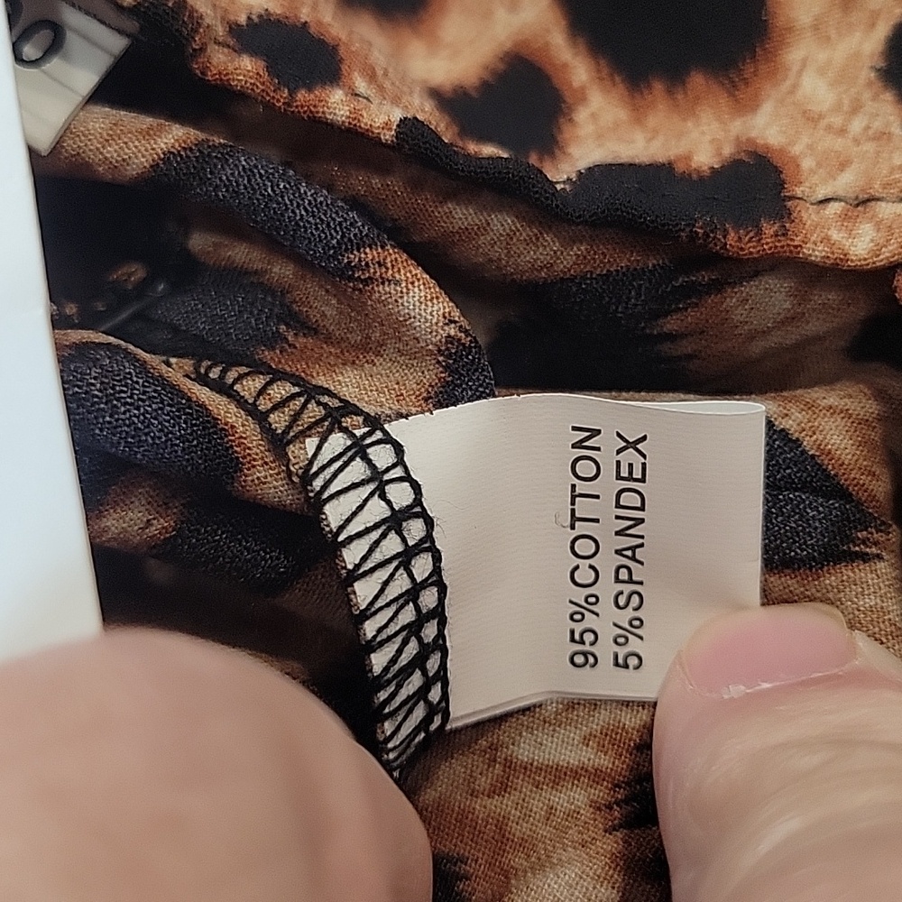 Leopard Print Ruffled Dress - Picture 7 of 10